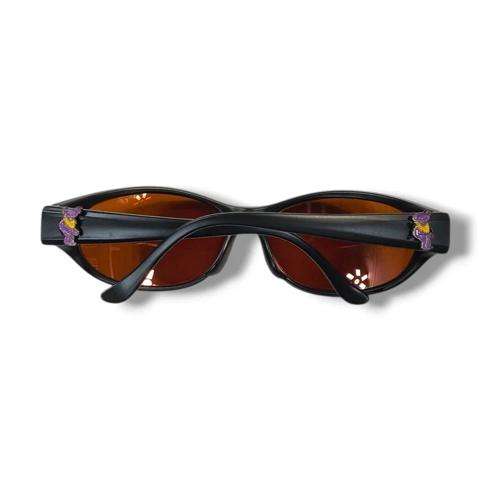 Vintage 1995 Grateful Dead Eyes Of The World‎ Sunglasses Miracle Black (Gold)